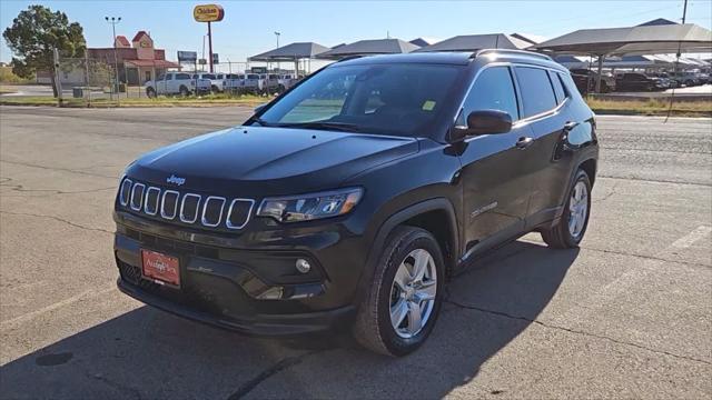 used 2022 Jeep Compass car, priced at $21,337