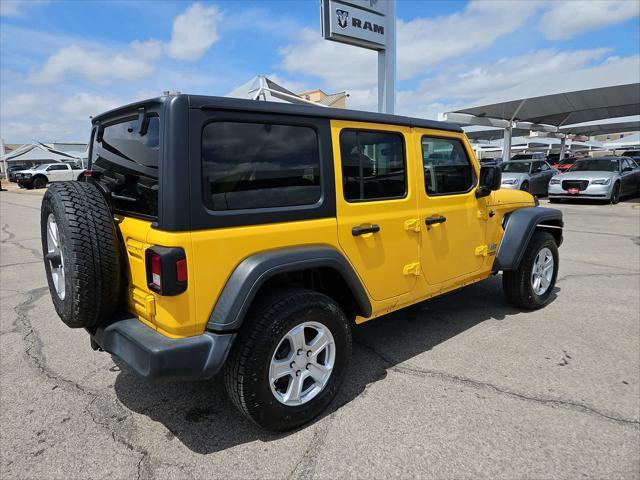used 2019 Jeep Wrangler Unlimited car, priced at $29,755