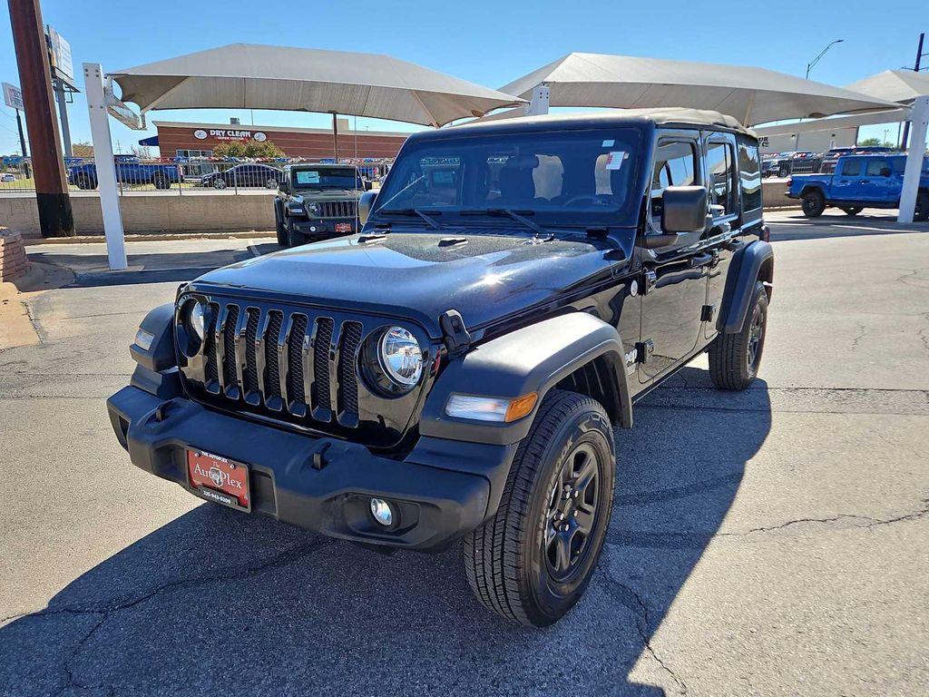 used 2018 Jeep Wrangler Unlimited car, priced at $21,745