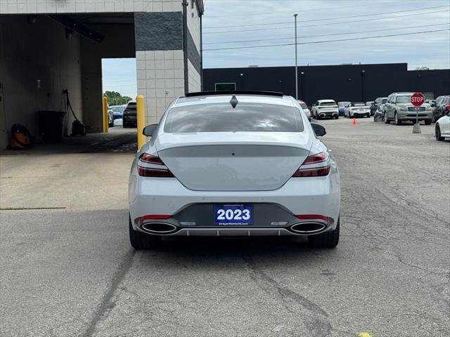 used 2023 Genesis G70 car, priced at $39,200
