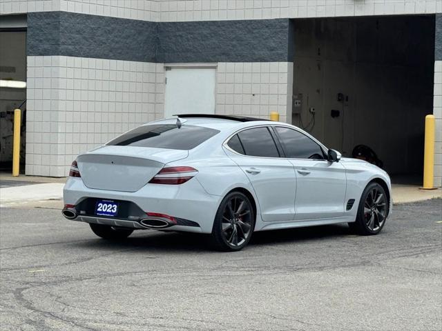 used 2023 Genesis G70 car, priced at $39,200