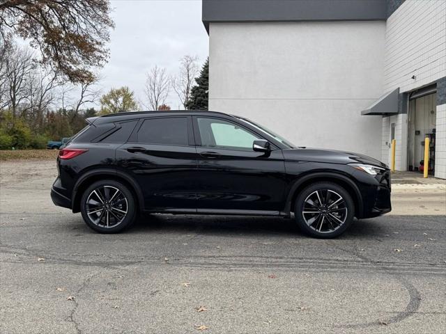 new 2025 INFINITI QX50 car, priced at $52,270