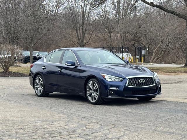 used 2022 INFINITI Q50 car, priced at $32,999