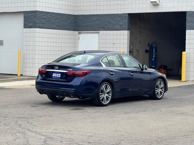 used 2022 INFINITI Q50 car, priced at $32,999