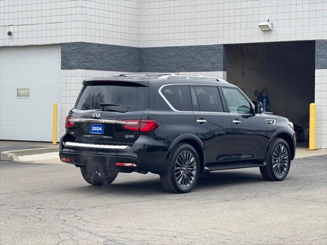 used 2024 INFINITI QX80 car, priced at $60,500