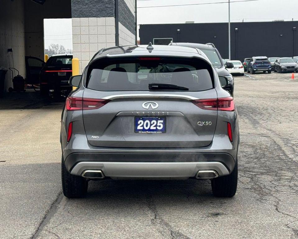 used 2025 INFINITI QX50 car, priced at $34,999