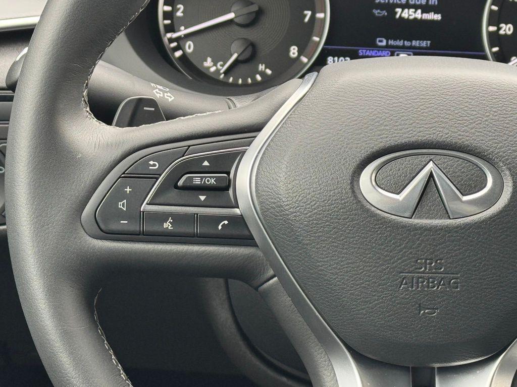 used 2025 INFINITI QX50 car, priced at $34,999