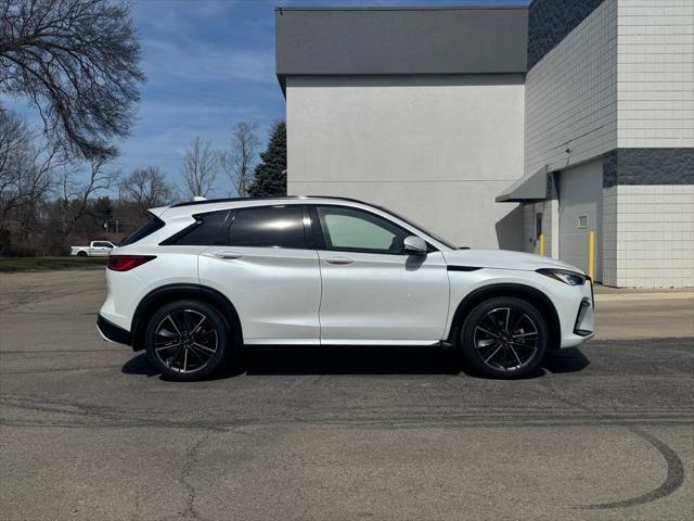 new 2025 INFINITI QX50 car, priced at $53,170