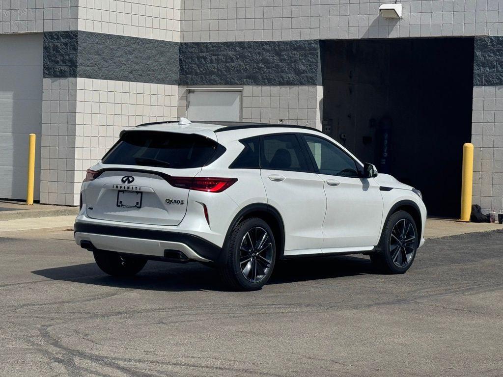 new 2025 INFINITI QX50 car, priced at $53,170