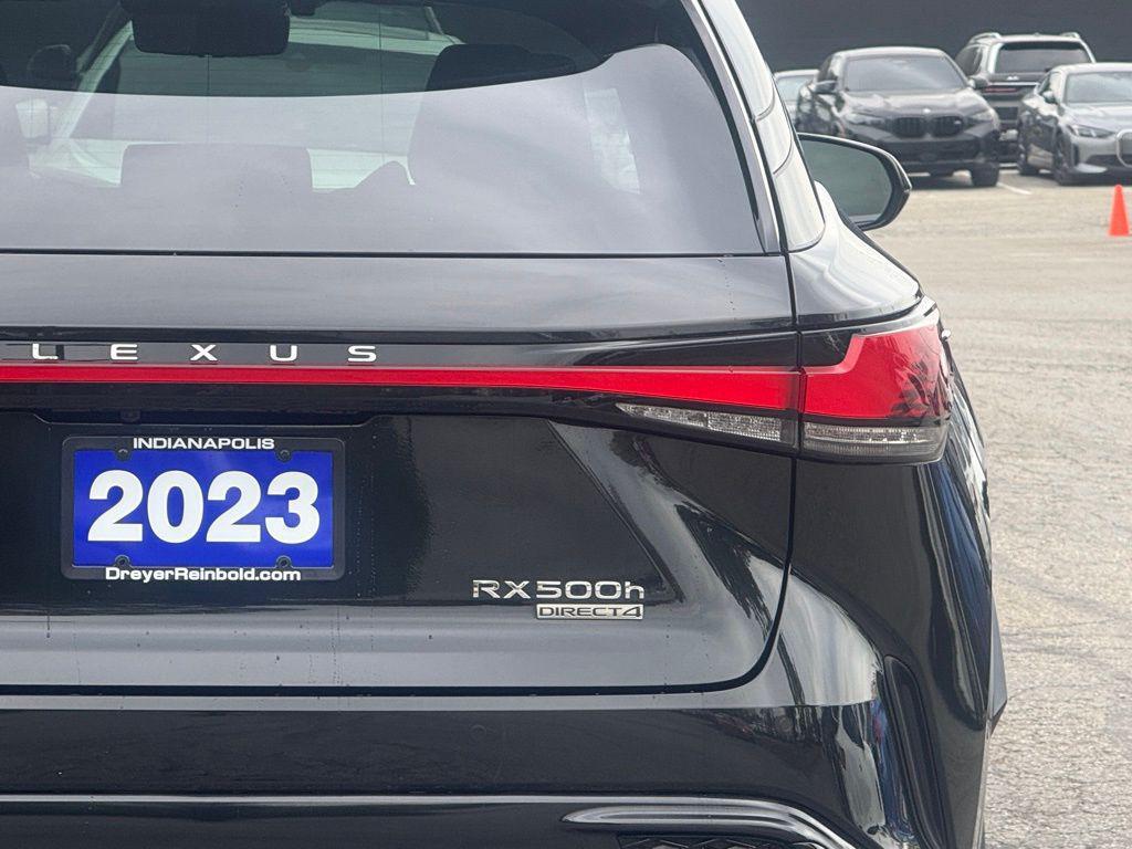 used 2023 Lexus RX 500h car, priced at $55,500