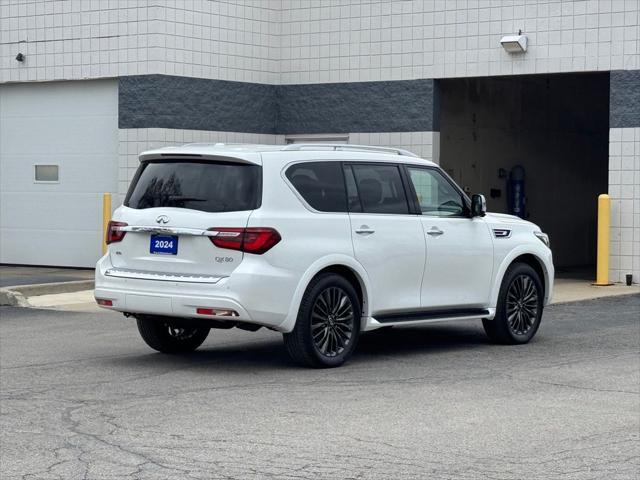 used 2024 INFINITI QX80 car, priced at $66,800