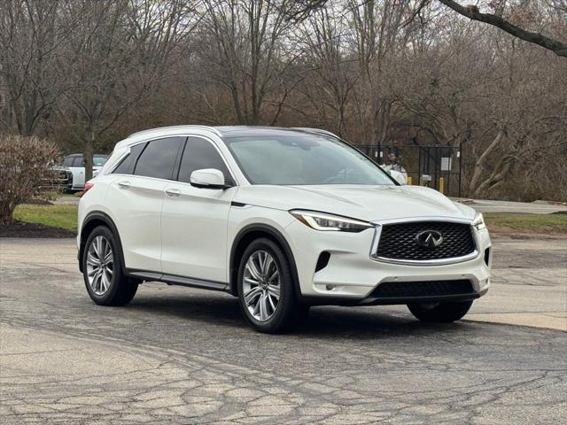 used 2022 INFINITI QX50 car, priced at $32,800