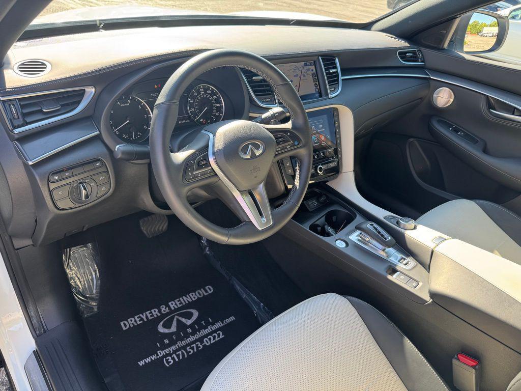used 2025 INFINITI QX55 car, priced at $44,800