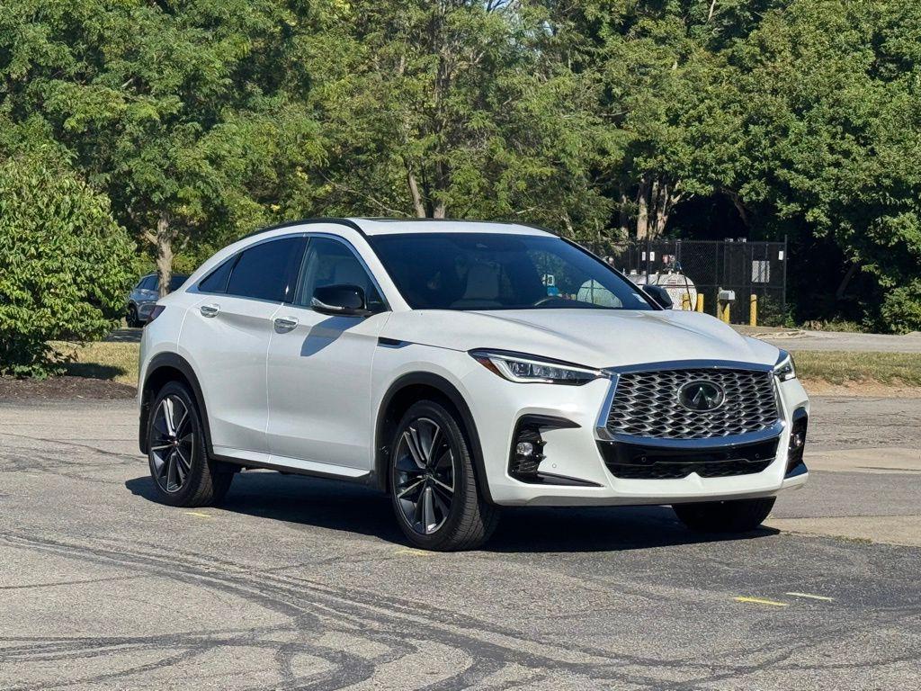 used 2025 INFINITI QX55 car, priced at $44,800