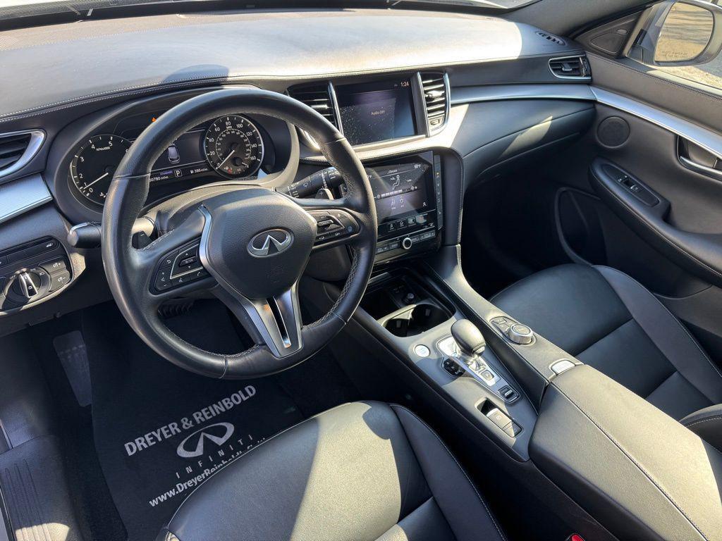 used 2021 INFINITI QX50 car, priced at $24,999