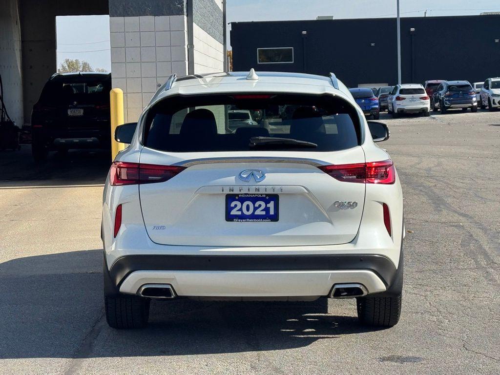 used 2021 INFINITI QX50 car, priced at $24,999