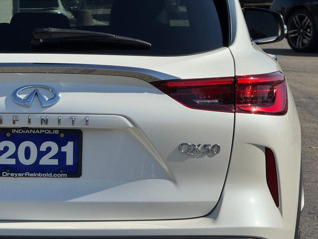 used 2021 INFINITI QX50 car, priced at $24,999