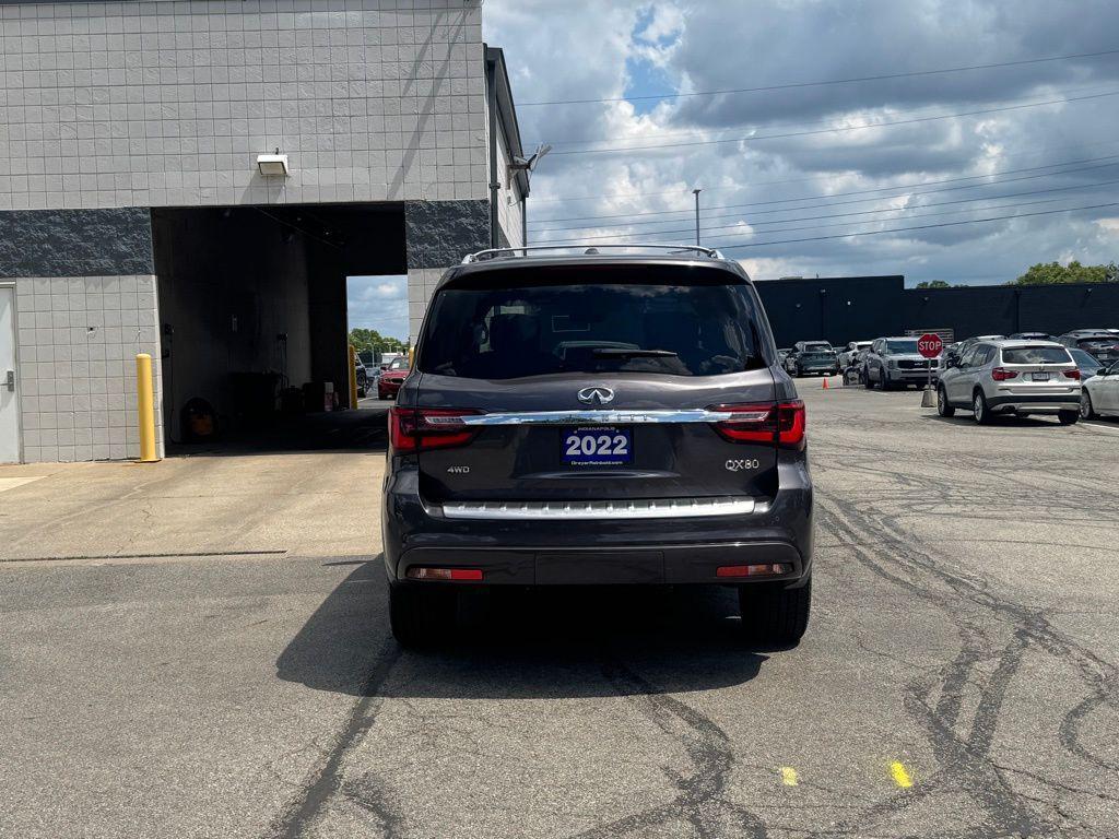 used 2022 INFINITI QX80 car, priced at $47,999