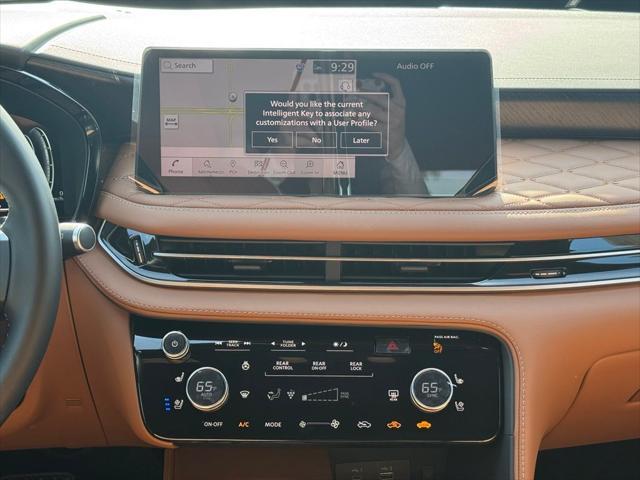 new 2025 INFINITI QX60 car, priced at $68,550