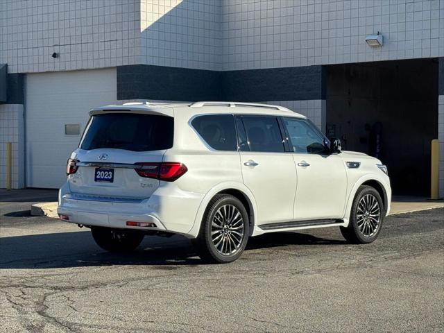 used 2023 INFINITI QX80 car, priced at $53,800