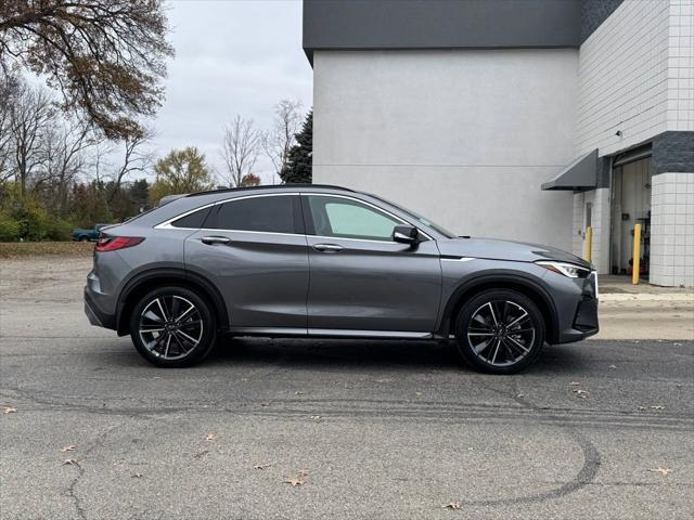 new 2025 INFINITI QX55 car, priced at $56,180