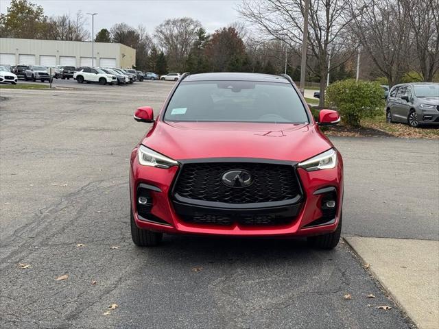 new 2025 INFINITI QX50 car, priced at $53,170