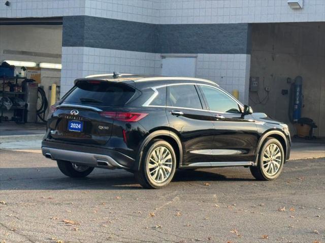 used 2024 INFINITI QX50 car, priced at $40,800