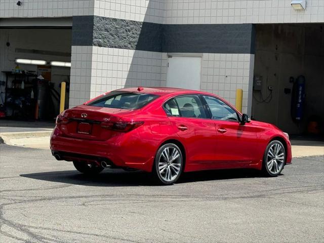 new 2024 INFINITI Q50 car, priced at $53,865