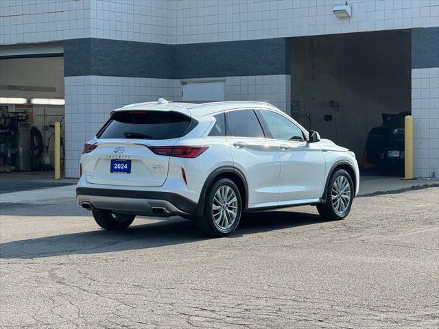 used 2024 INFINITI QX50 car, priced at $37,999