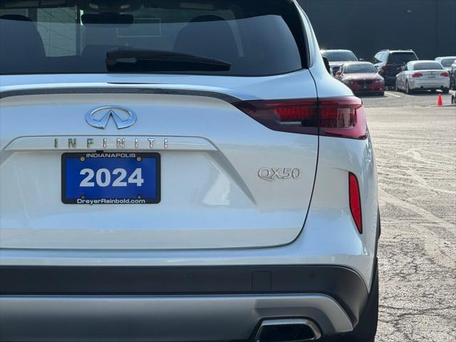 used 2024 INFINITI QX50 car, priced at $37,999