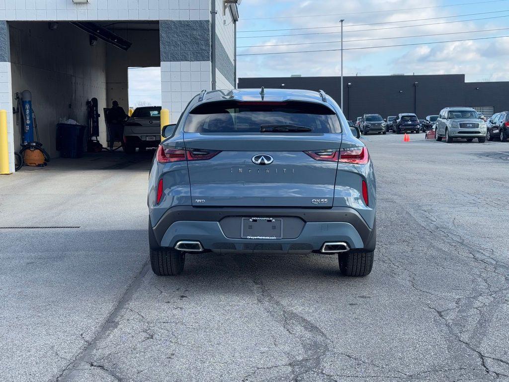 new 2025 INFINITI QX55 car, priced at $56,875