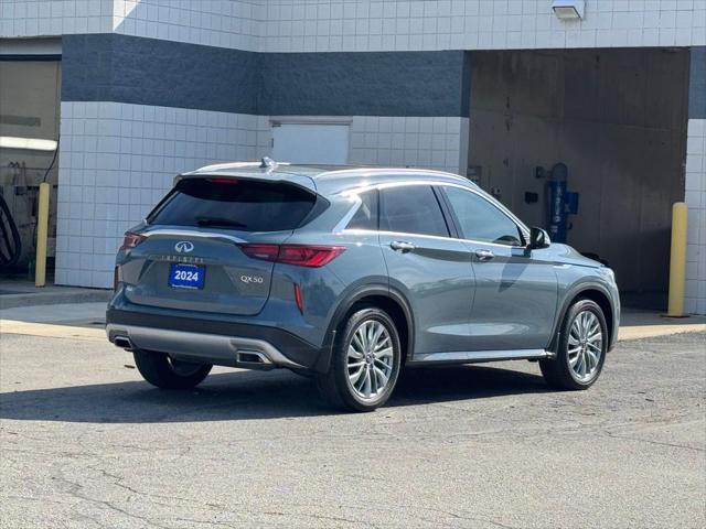 used 2024 INFINITI QX50 car, priced at $39,800