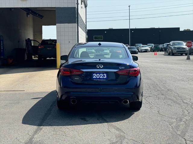 used 2023 INFINITI Q50 car, priced at $36,999