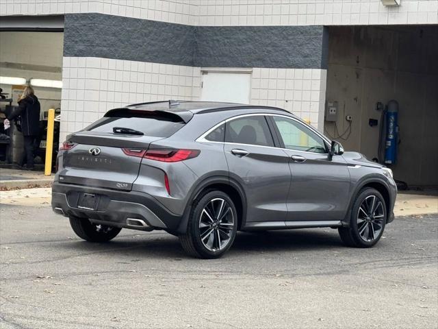 new 2025 INFINITI QX55 car, priced at $56,180