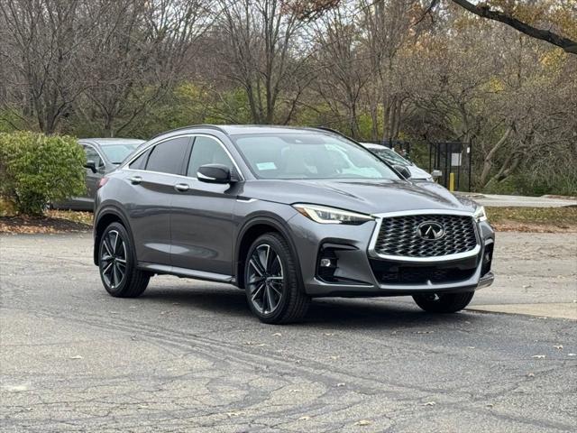 new 2025 INFINITI QX55 car, priced at $56,180