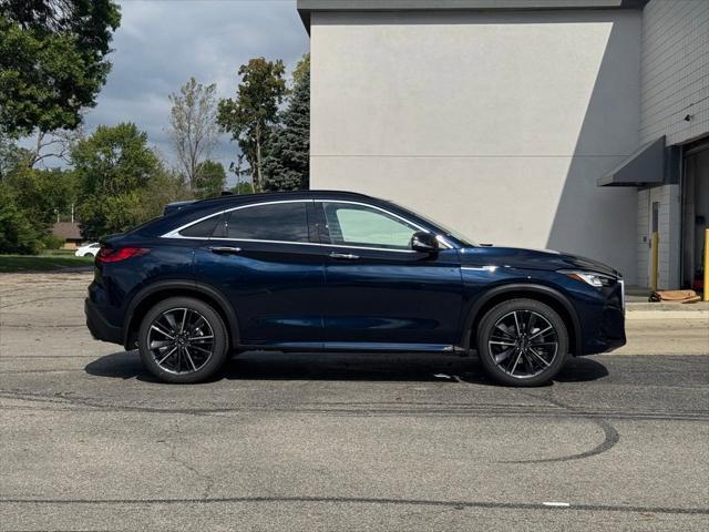 new 2025 INFINITI QX55 car, priced at $52,085