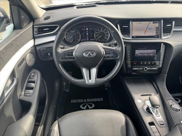 used 2022 INFINITI QX50 car, priced at $35,800