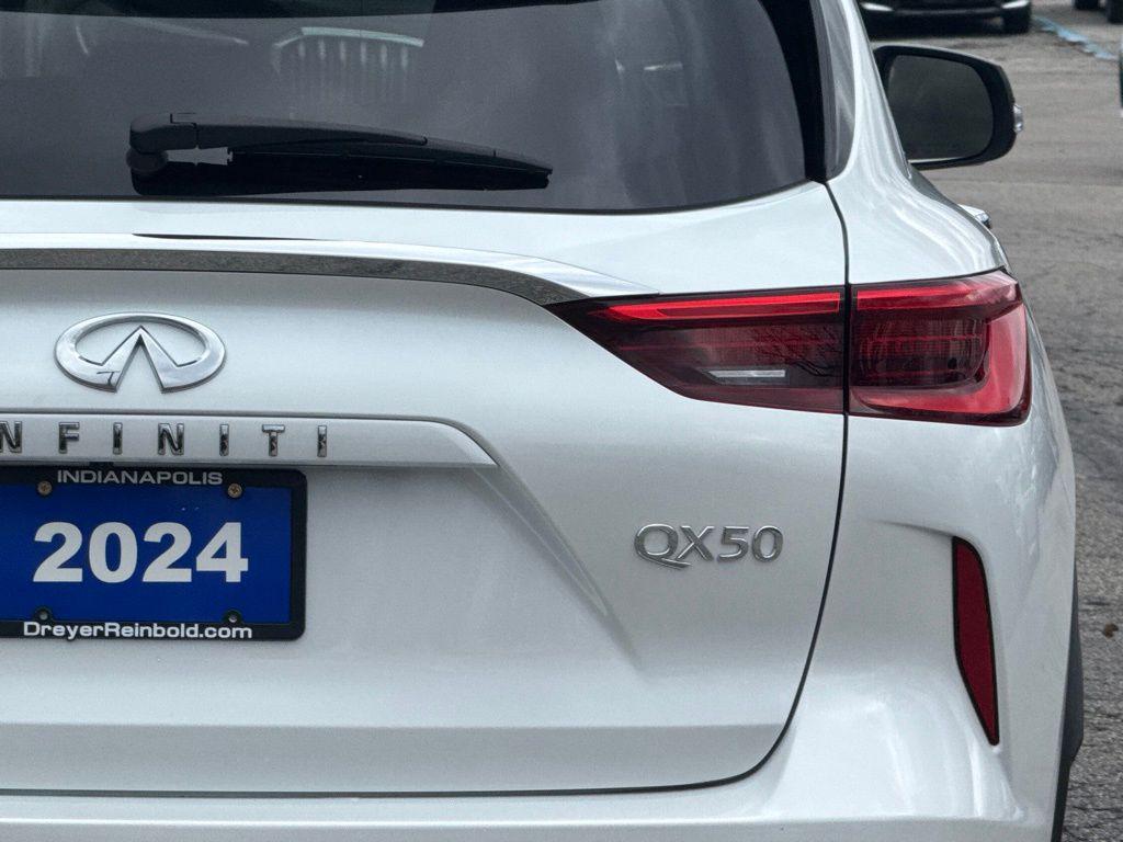 used 2024 INFINITI QX50 car, priced at $43,499