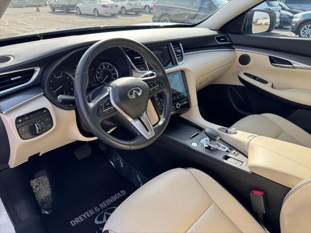 used 2022 INFINITI QX50 car, priced at $30,999