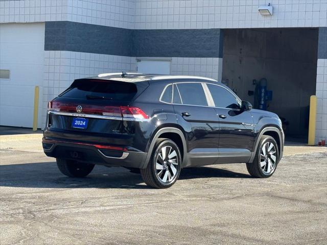 used 2024 Volkswagen Atlas Cross Sport car, priced at $31,999