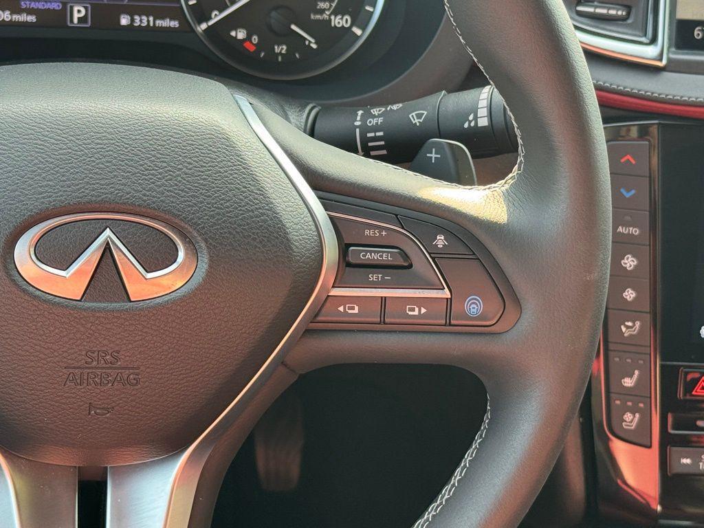 used 2025 INFINITI QX50 car, priced at $44,600