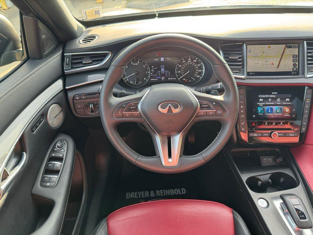 used 2025 INFINITI QX50 car, priced at $44,600