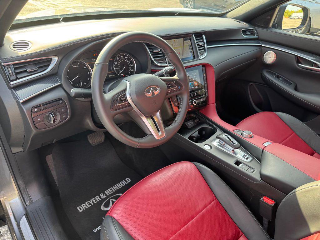 used 2025 INFINITI QX50 car, priced at $44,600
