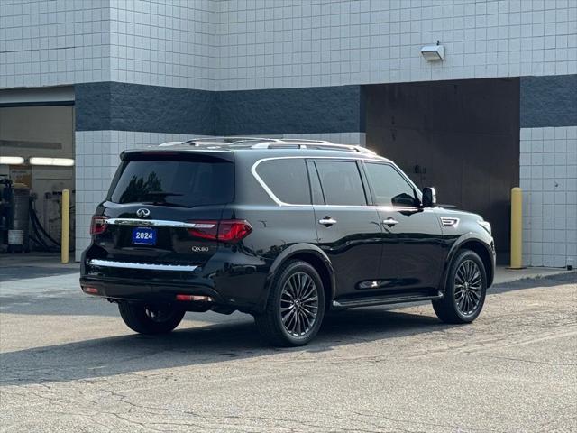 used 2024 INFINITI QX80 car, priced at $67,800