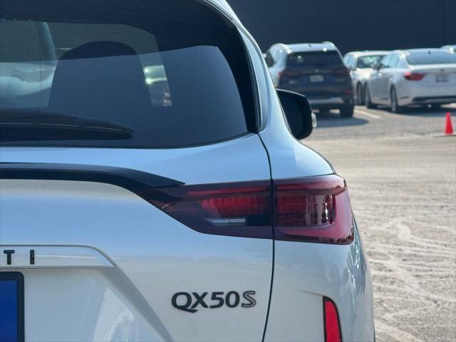 used 2024 INFINITI QX50 car, priced at $43,500