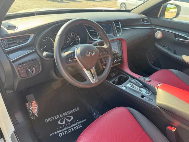 used 2024 INFINITI QX50 car, priced at $43,500