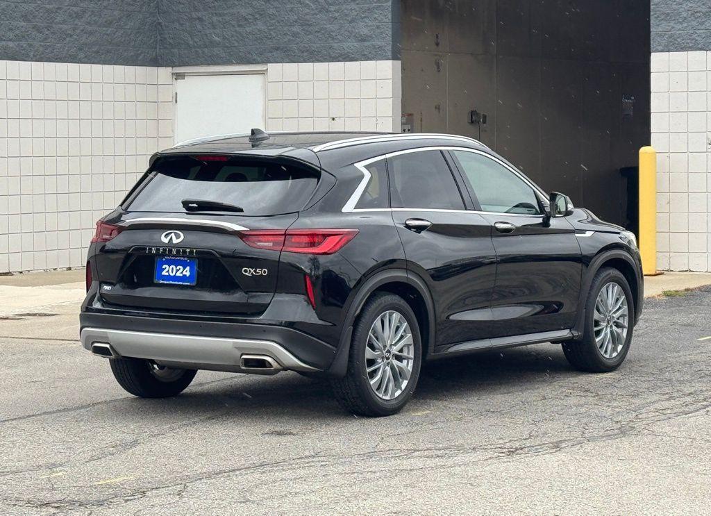 used 2024 INFINITI QX50 car, priced at $36,499
