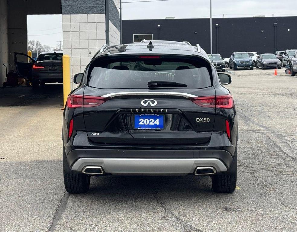 used 2024 INFINITI QX50 car, priced at $36,499