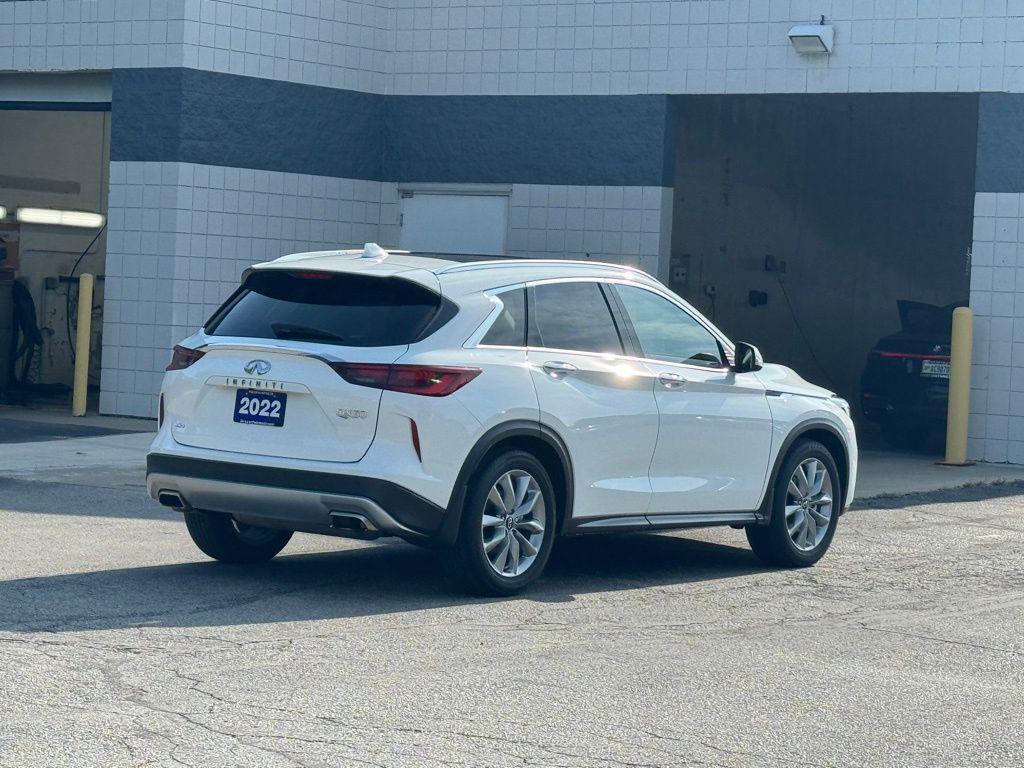 used 2022 INFINITI QX50 car, priced at $30,200