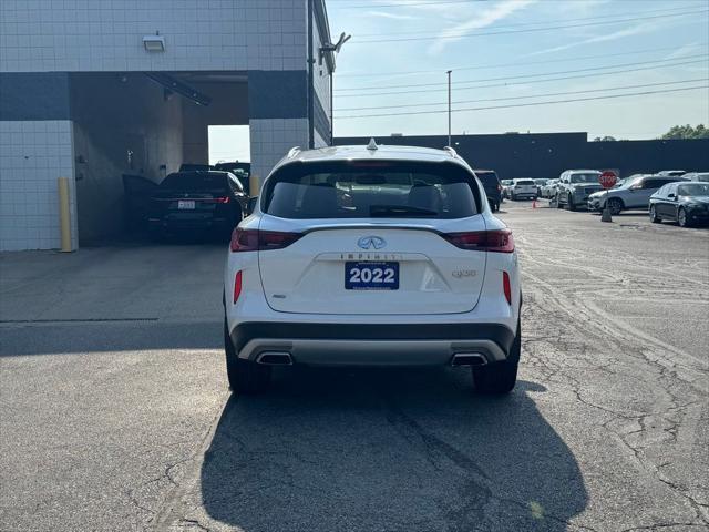 used 2022 INFINITI QX50 car, priced at $30,800